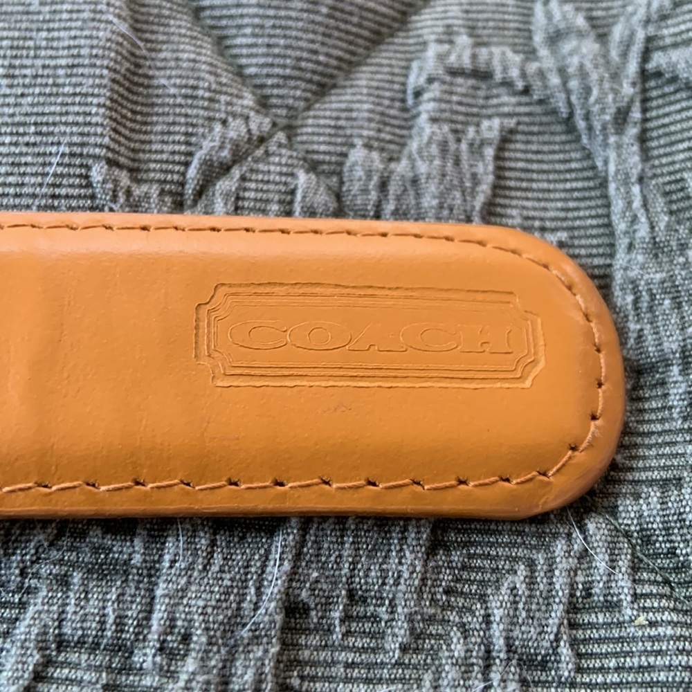 Vintage Coach Genuine Leather Belt - 2XL (fits me, ladies 29-32)